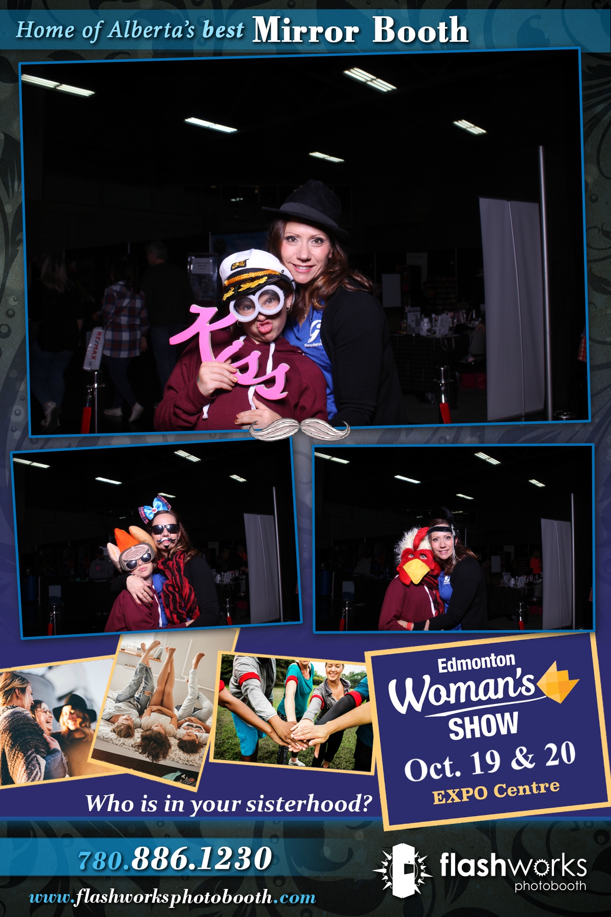 Fall Edmonton Woman's Show | View more photos from the event at gallery.flashworksphotobooth.com/u/FlashworksPhotoboothInc/Fall-Edmonton-Womans-Show-0